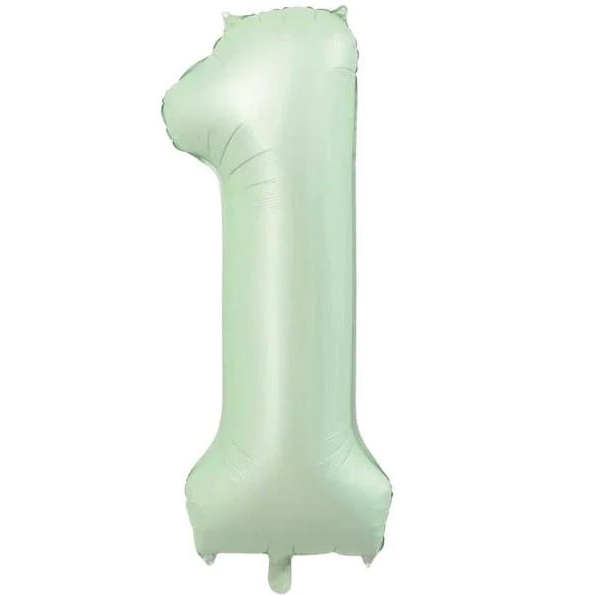 Folyo Balon Retro Yeşil 1 34 İnç 76 Cm